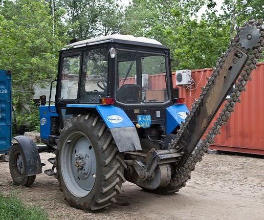 Траншеекопатель в аренду в Воронеже и  Воронежской области